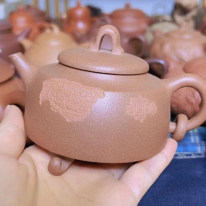 茶杯紫砂原矿手工壶茶具茶壶