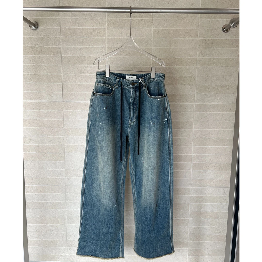 EHOR 做旧水洗牛仔裤25年秋冬FRFW25-347P——2480