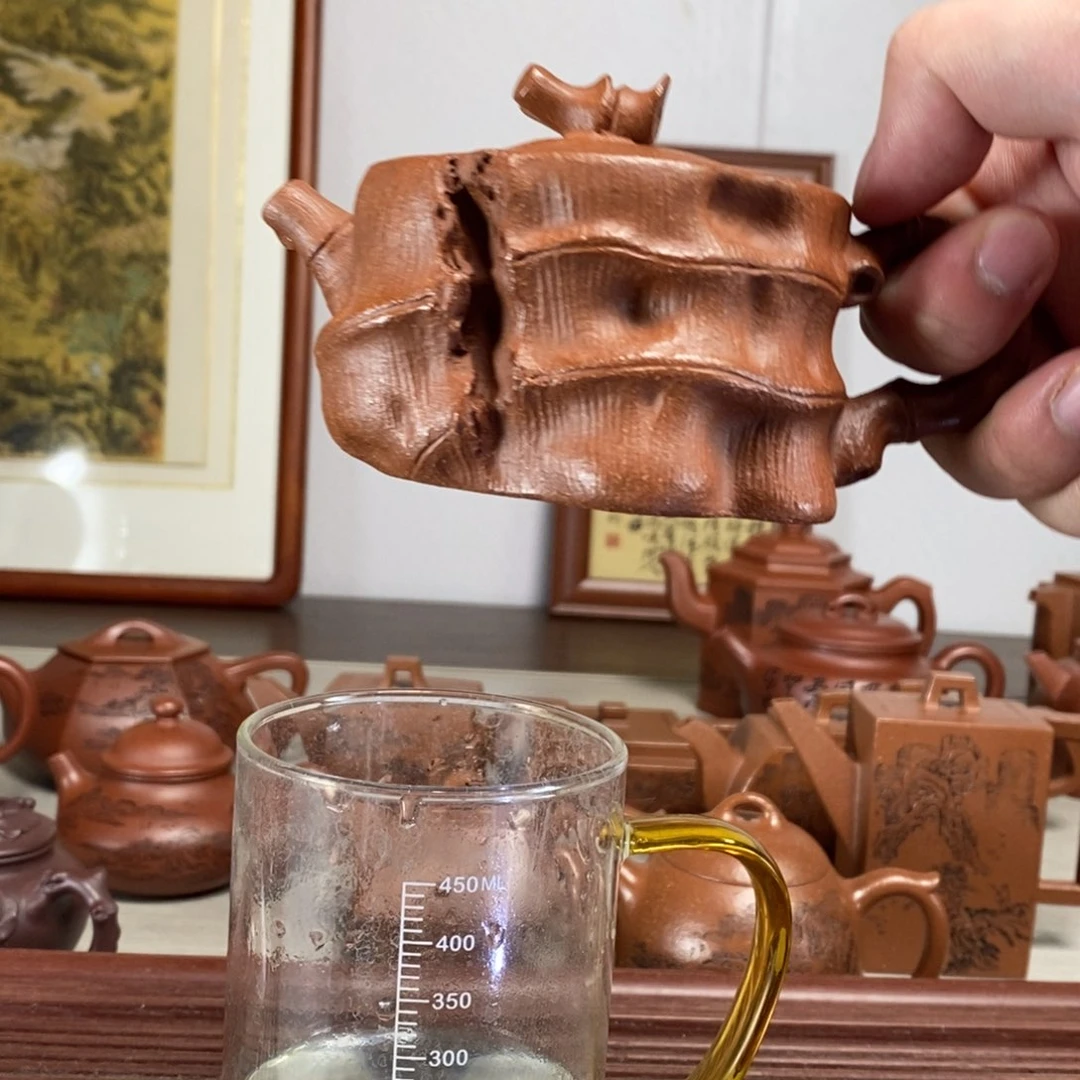 茶壶紫砂原矿泥料传统工艺制作