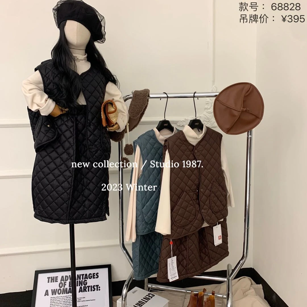 68828高端专享秋款半身裙绿色