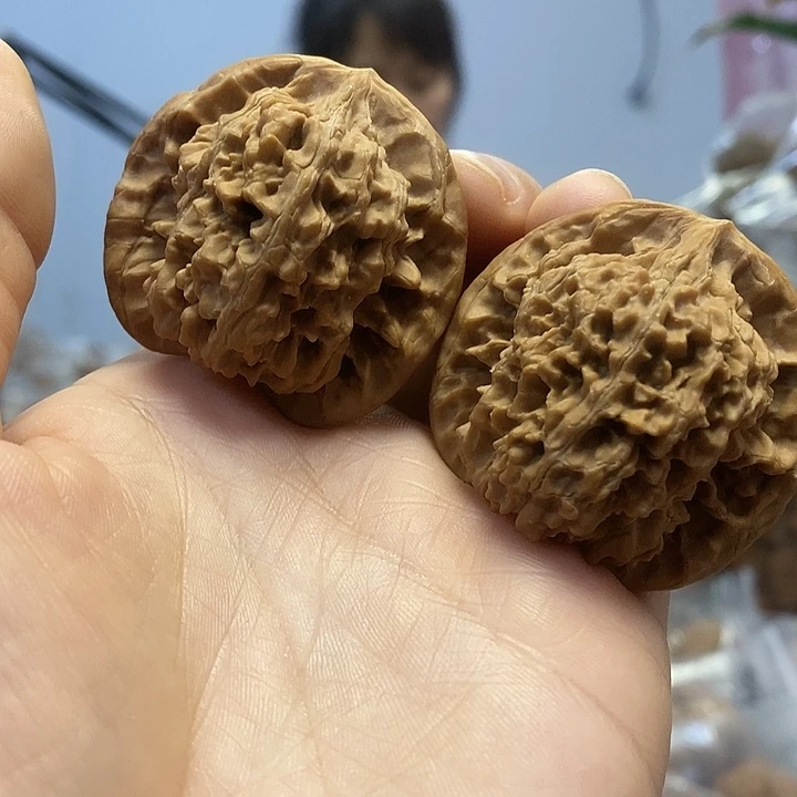 把件文玩核桃42.5乾隆纹