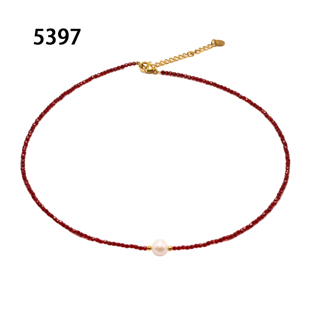 铜合金项链 轻奢时尚手工设计师项链~5397