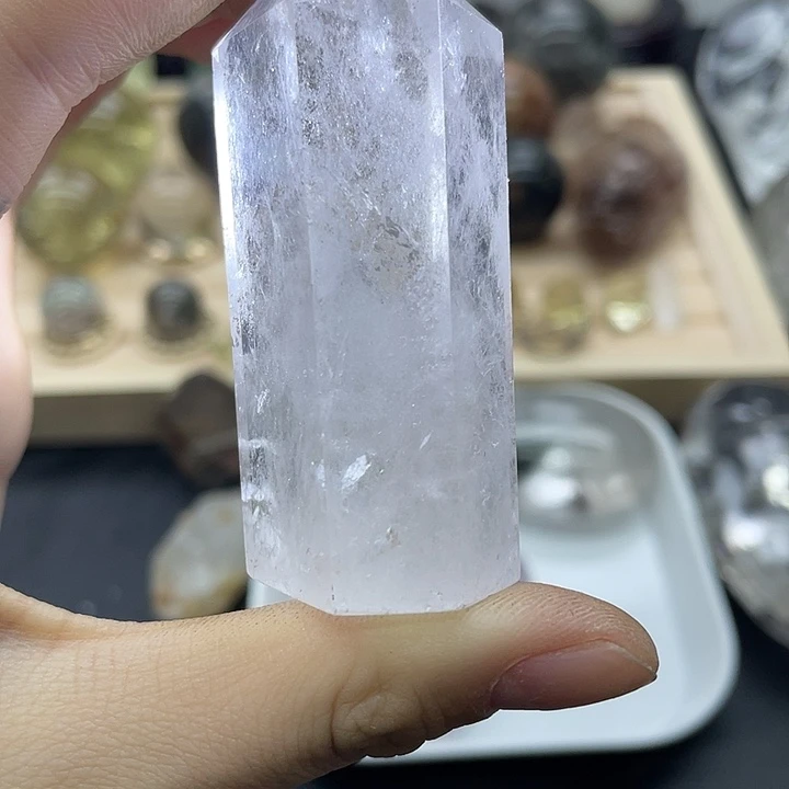 珠宝半成品发晶未镶嵌383水晶