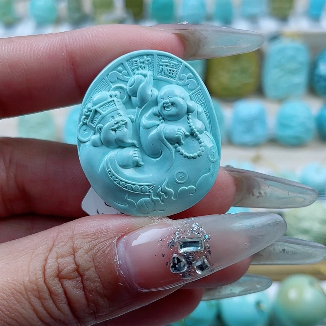 绿松石未镶嵌珠宝奇石