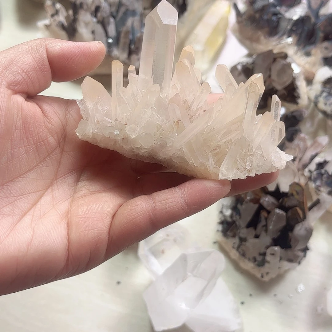 水晶天然水晶原石未镶嵌V****记