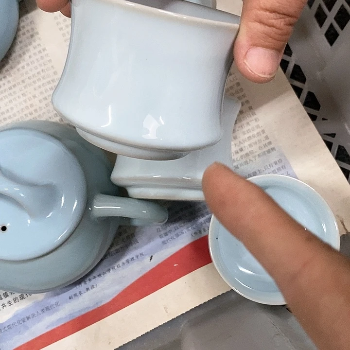 茶杯紫砂马蹄月白 mmmmmmmmmm