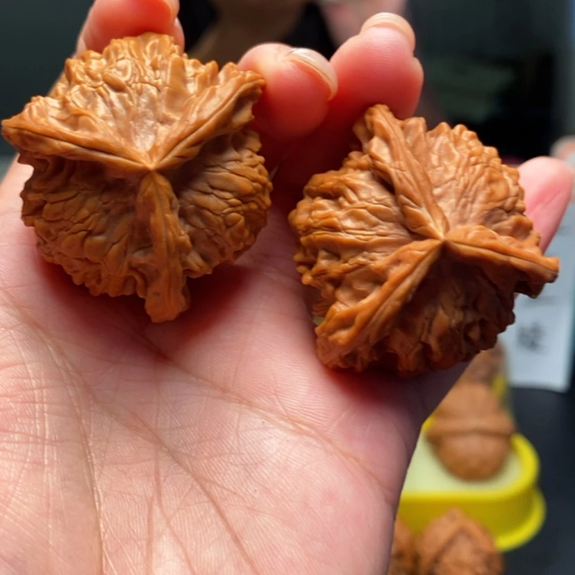 【闪购商品】把件桃核殷*_9号三棱子，