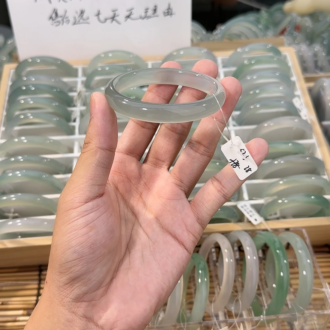手镯玛瑙/玉髓未镶嵌圈口57.3