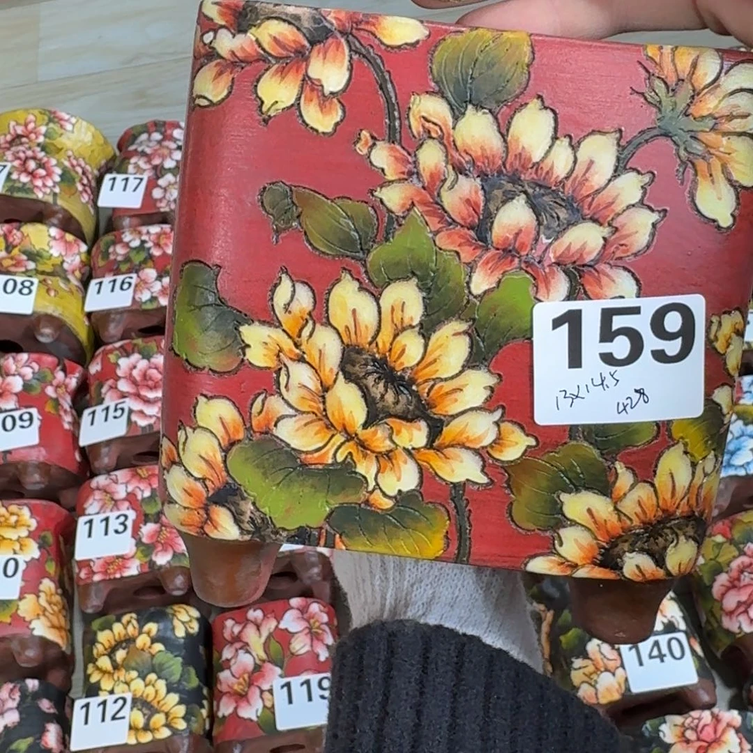 花间集花盆手绘花盆手绘花盆