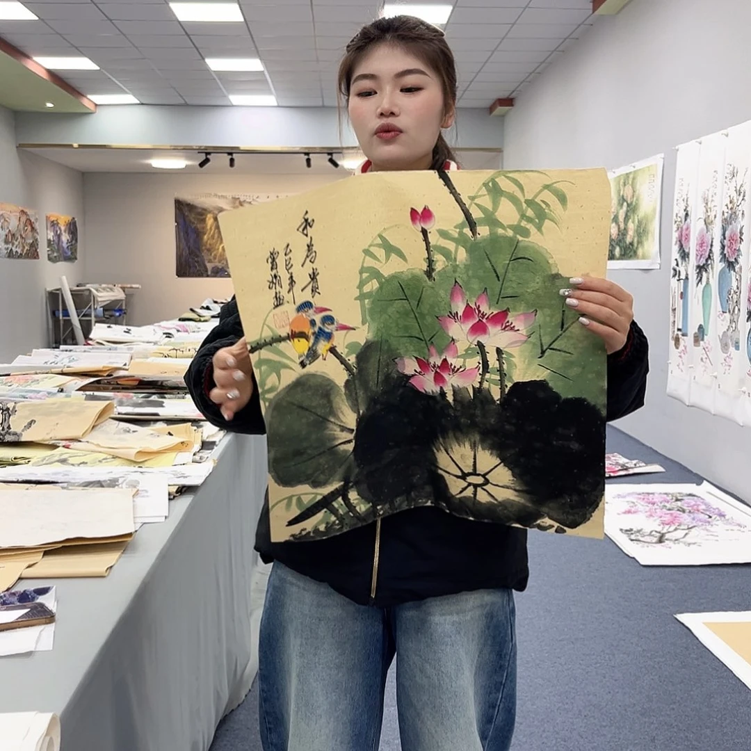 国画国画纯手绘作品