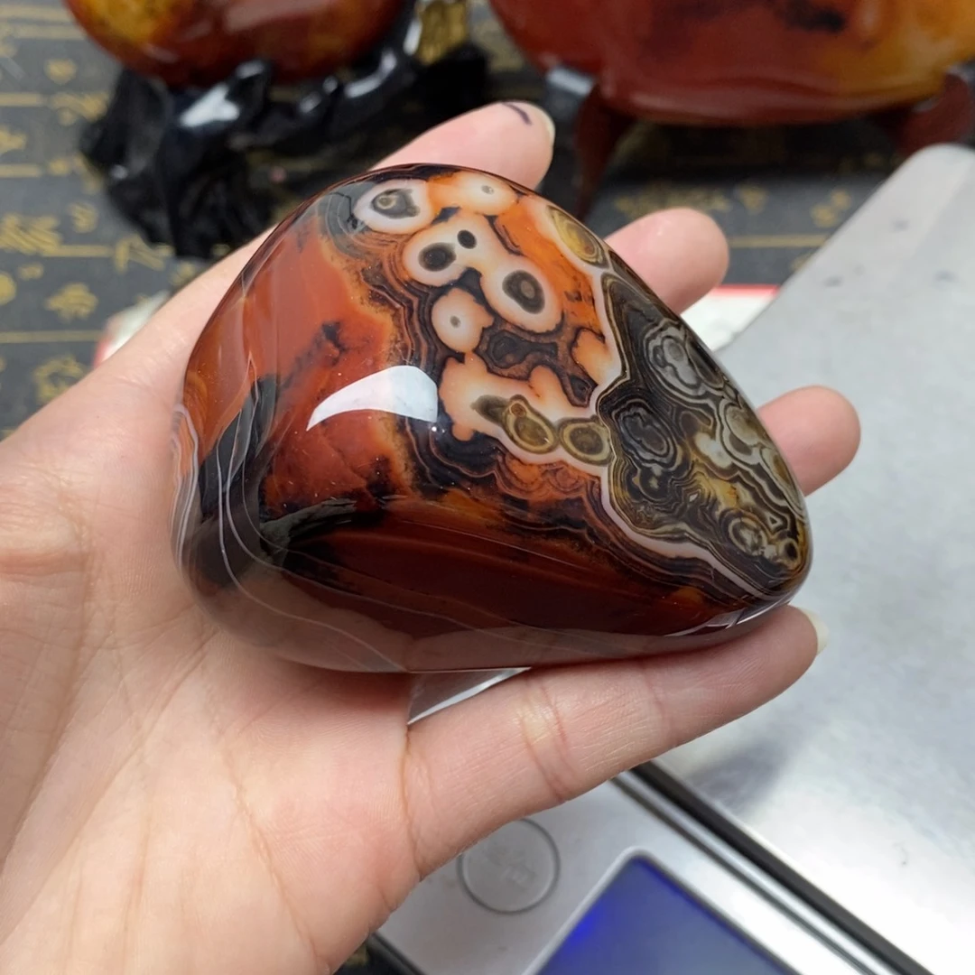 玛瑙/玉髓玛瑙未镶嵌冈*