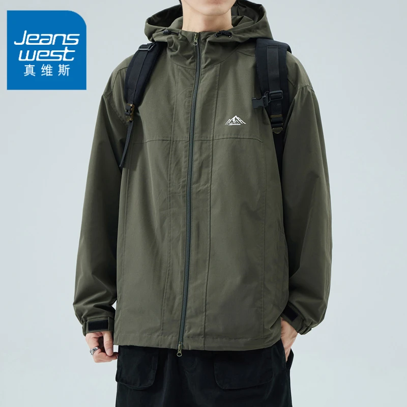 真维斯美式软糯舒适麂皮绒卫衣男秋季重磅加肥新款无帽男士长袖