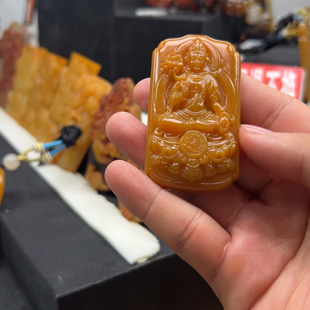 石英质玉（黄龙玉）未镶嵌多样性发货，发其一