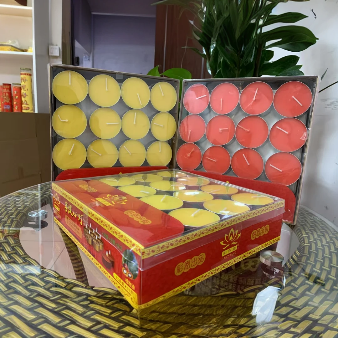 铝壳1-2-3-4-8-12-24小时酥油灯无烟