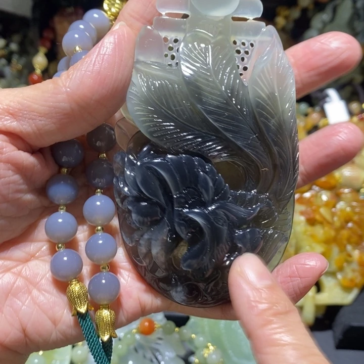 岫玉岫玉吊坠未镶嵌