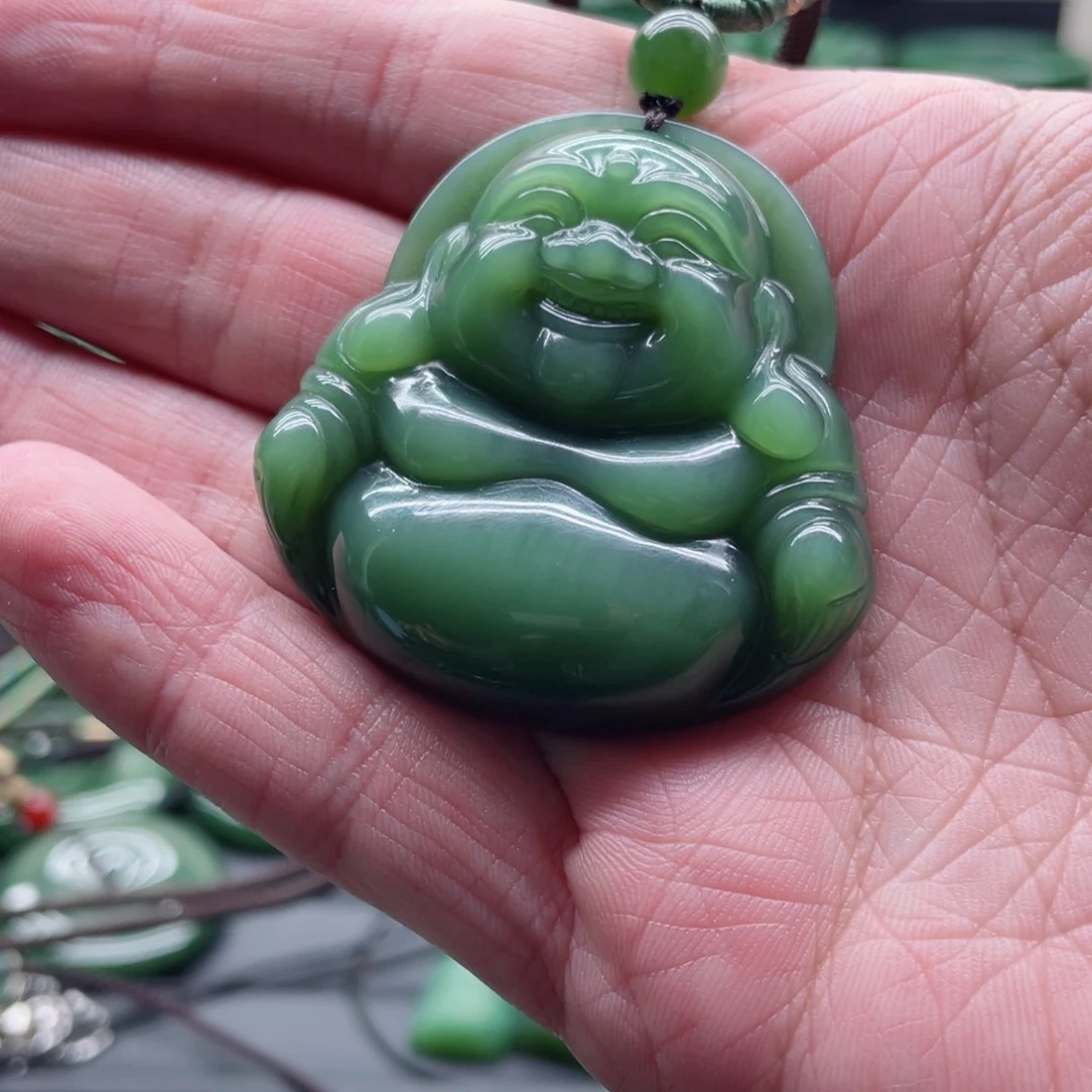 和田玉（碧玉）未镶嵌颈饰