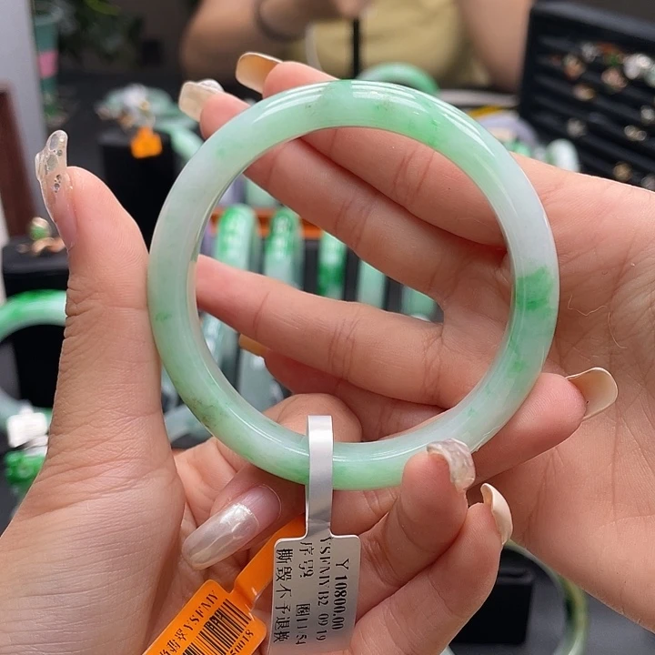 未镶嵌手镯翡翠缅甸翡翠55.1