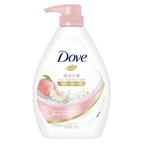 多芬 (Dove) 桃悦水透 沐浴乳 720g（新老包装随机发货）