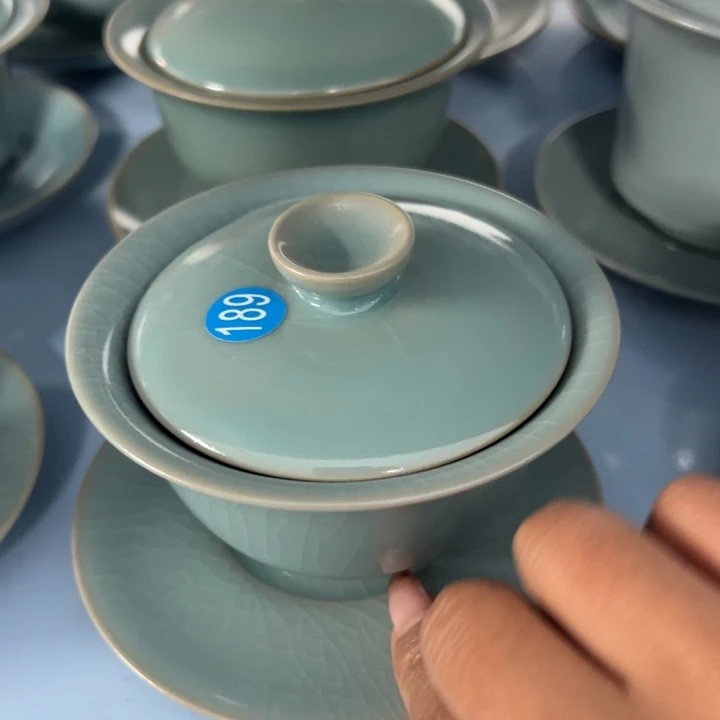 陶摆件原产地原矿釉汝瓷