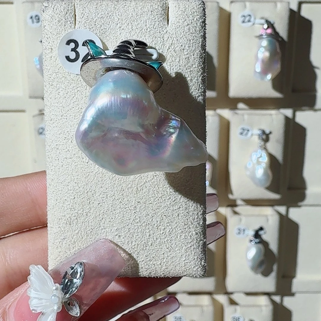 合金颈饰淡水珍珠