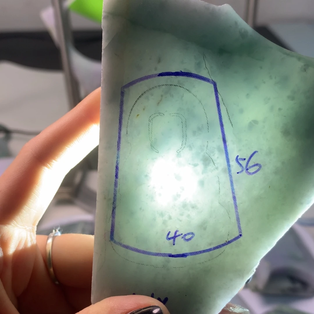 定制翡翠未镶嵌翡翠裸石