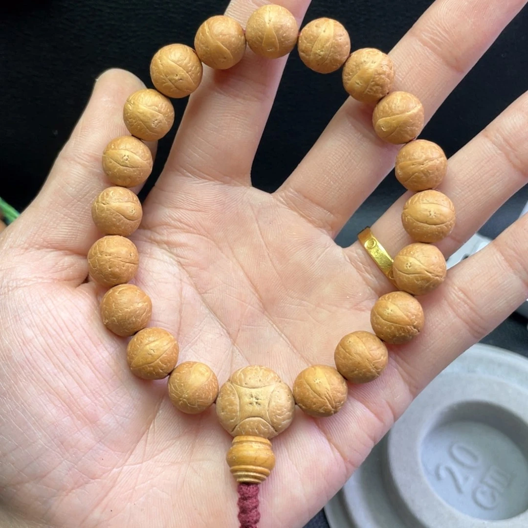 凤眼菩提手串12左右尺寸k50凤眼菩提D10同树