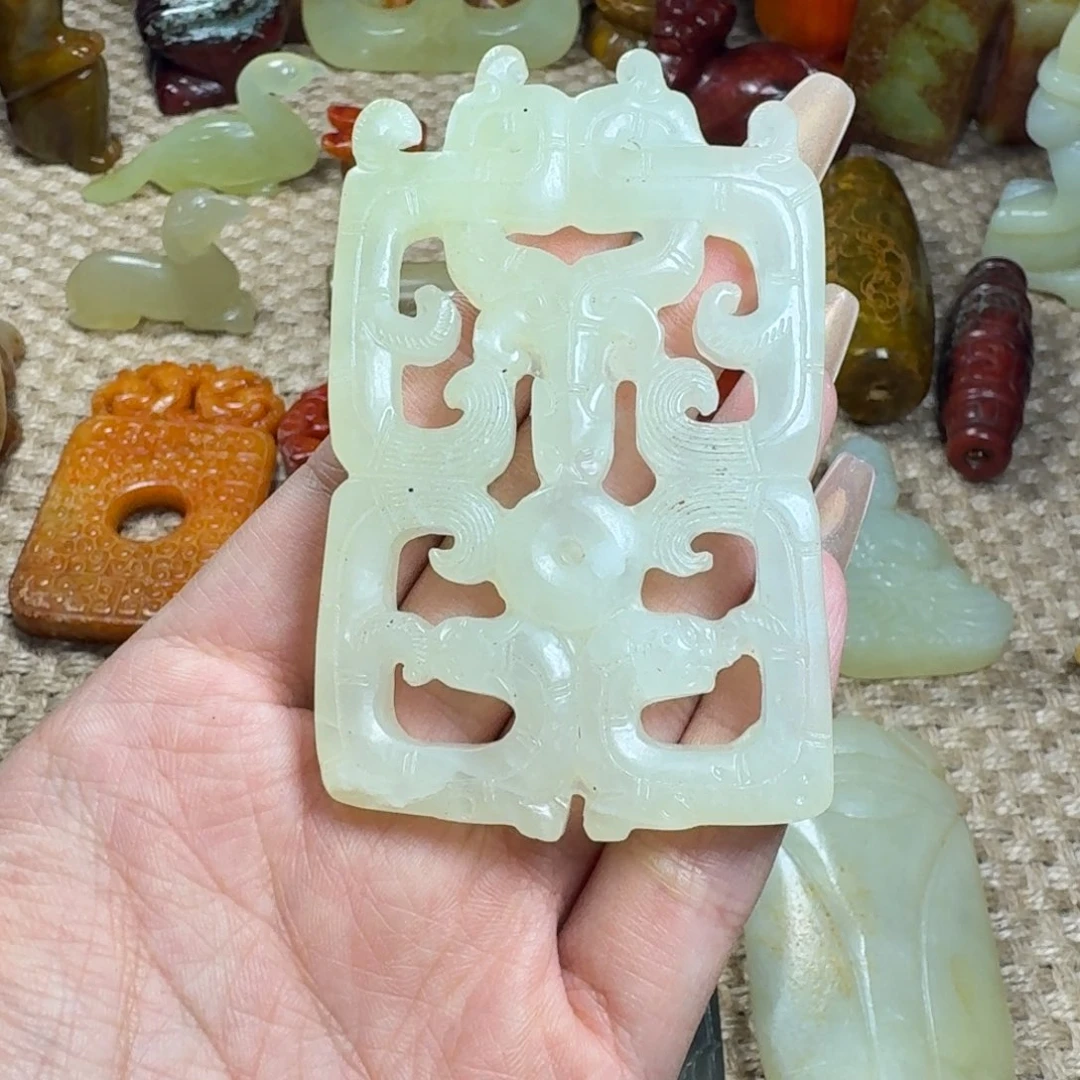 吊坠白玉菩提挂件