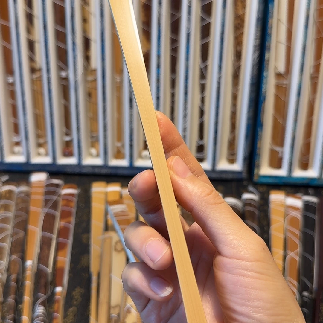 扇子方鸿亮新玉竹扇子