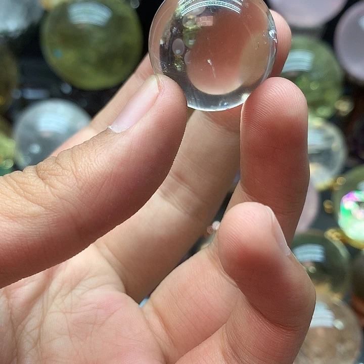 天然水晶默认微瑕258未镶嵌水晶无**3漏价有瑕