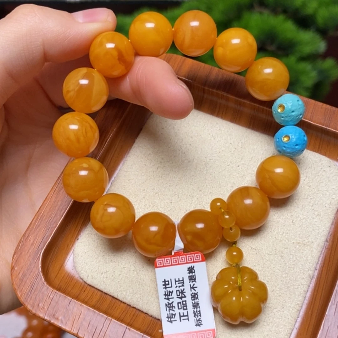 【闪购商品】手链蜜蜡未镶嵌手串