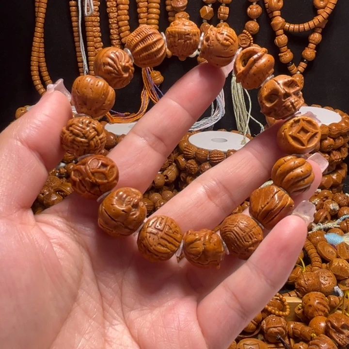 桃核手串多宝手串