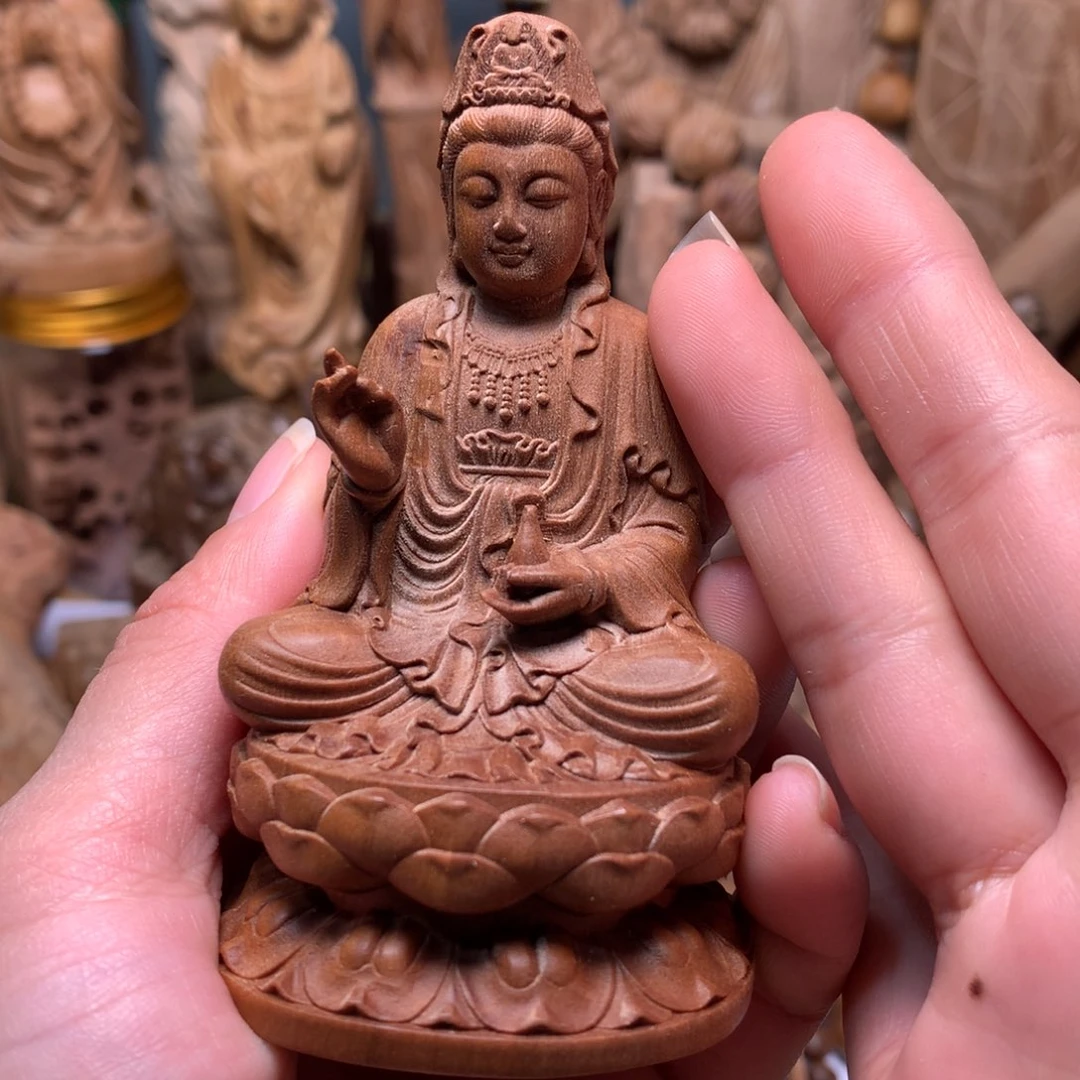 檀香木手串/手链老山檀香雕刻件
