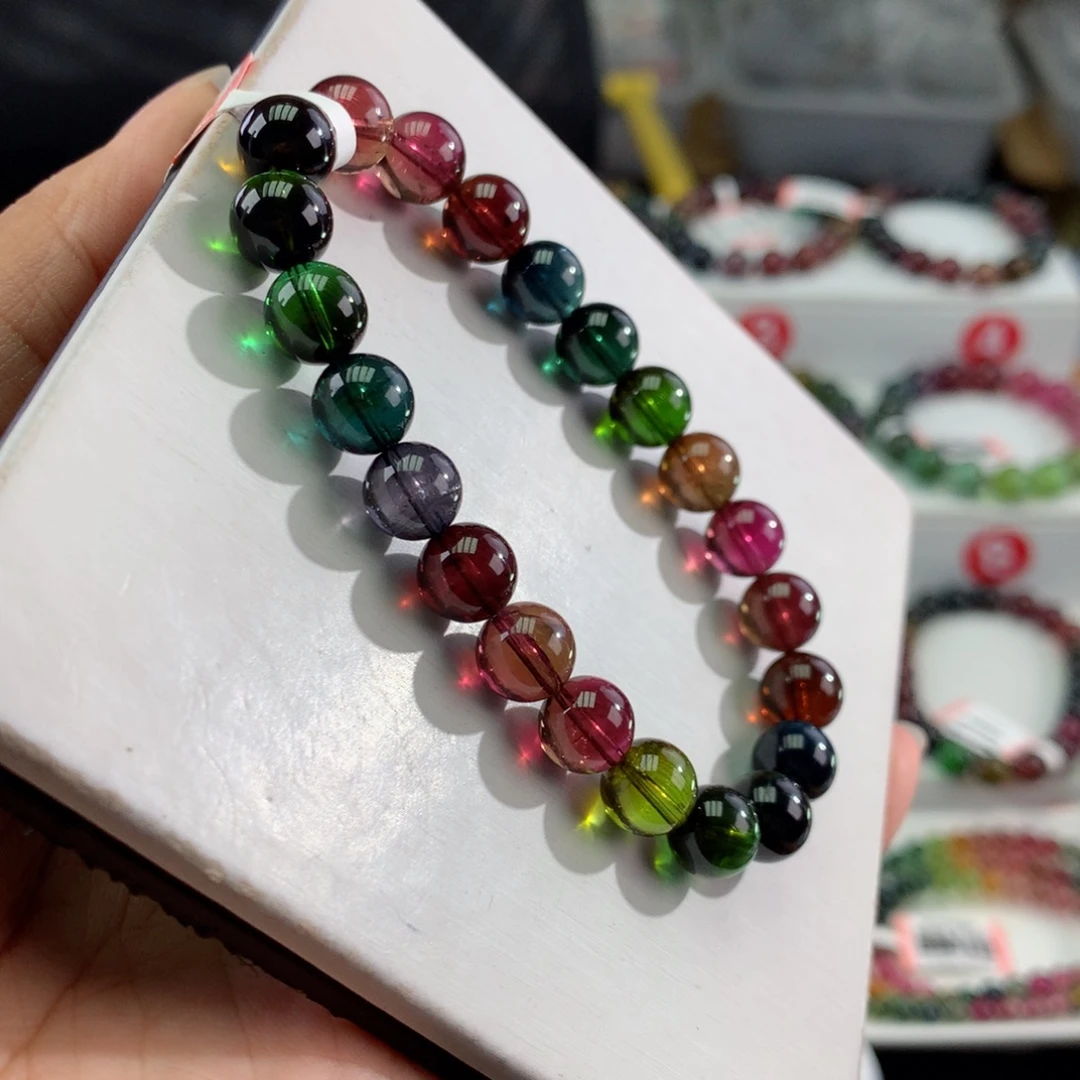 手链碧玺未镶嵌     8.8mm