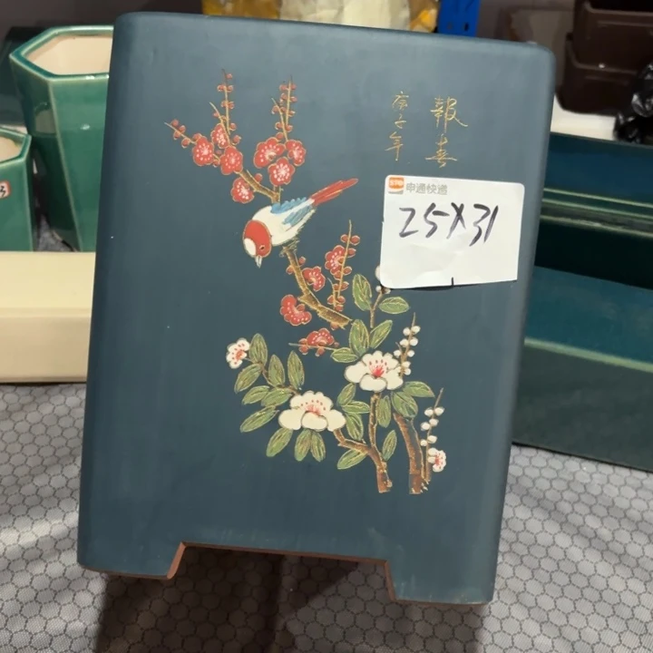 花盆紫砂紫砂的花