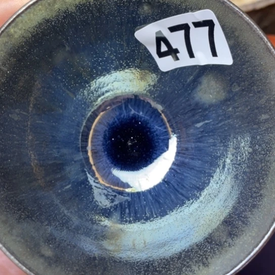 茶盏沐雨茶器柴烧主人杯