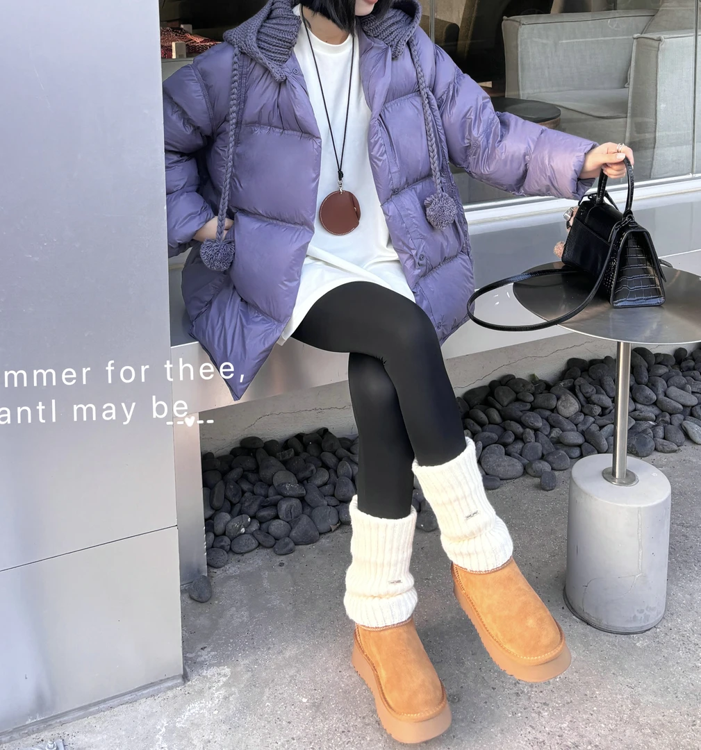 鹅绒服女短款韩气质时尚宽松加厚保暖连帽洋气百搭外套潮流