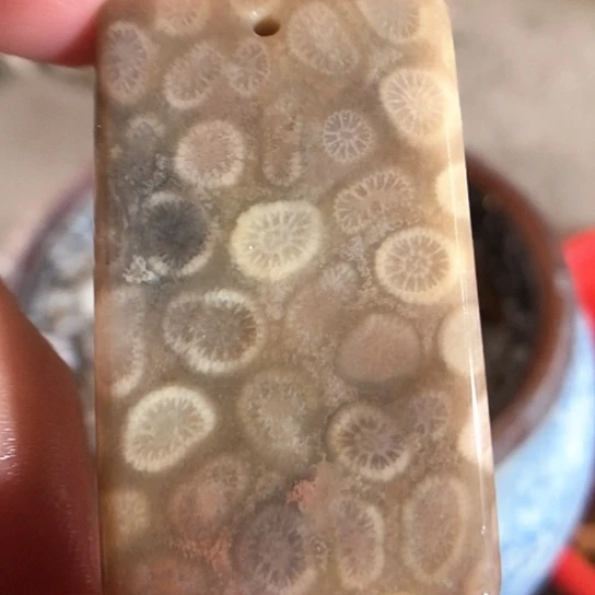 硅化玉吊坠未镶嵌