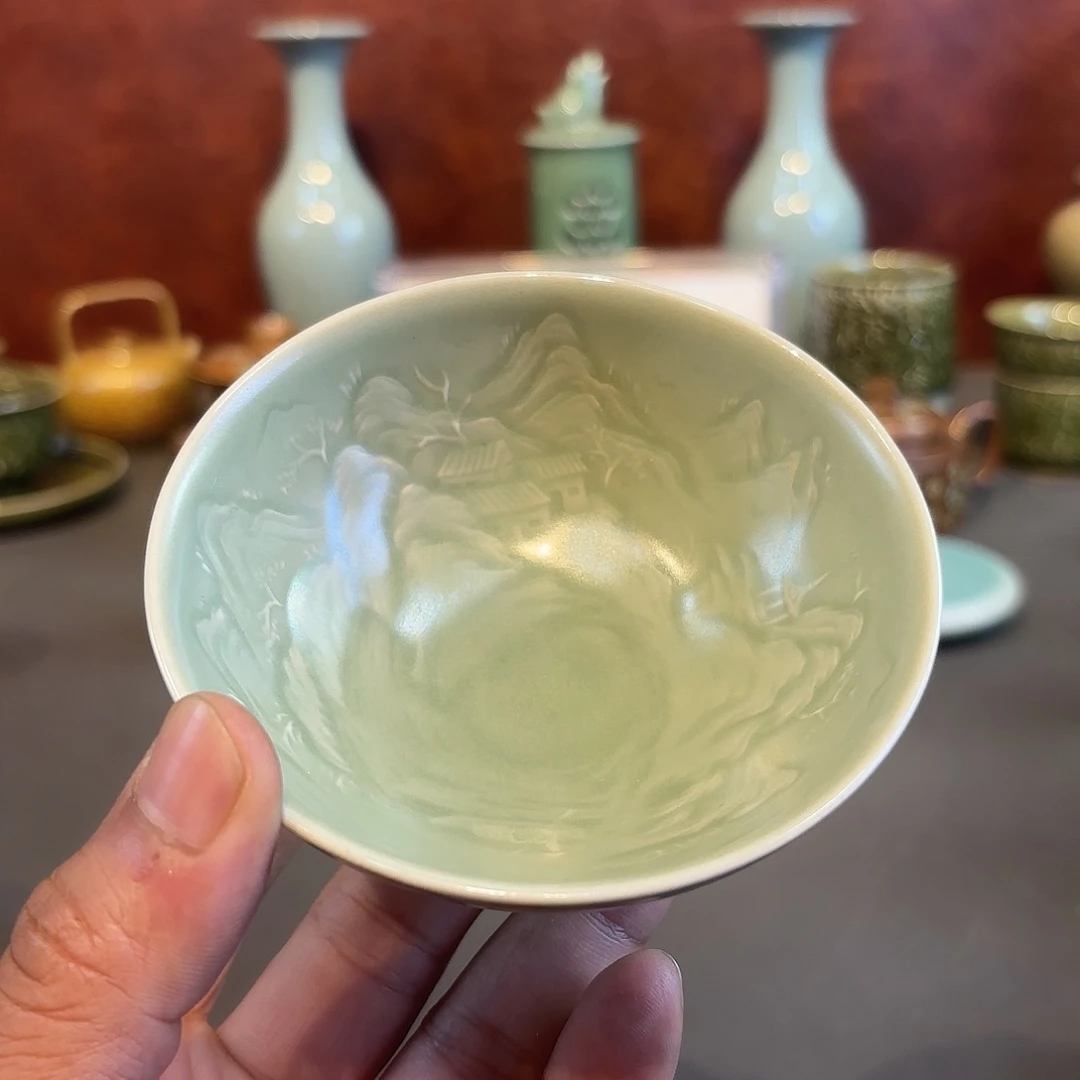 瓷片龙泉青瓷龙泉青瓷