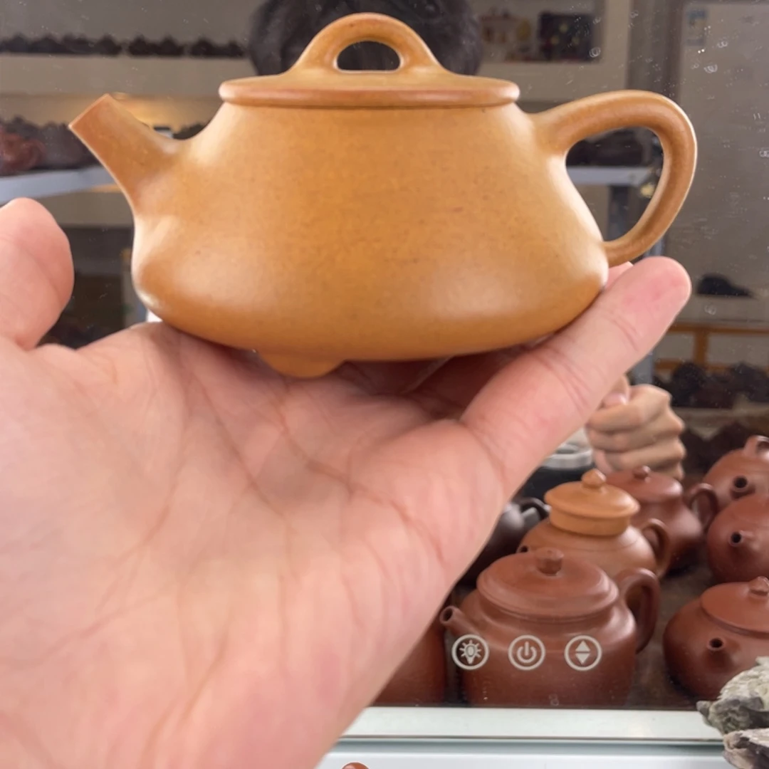 茶壶紫砂180cc黄金段茶壶