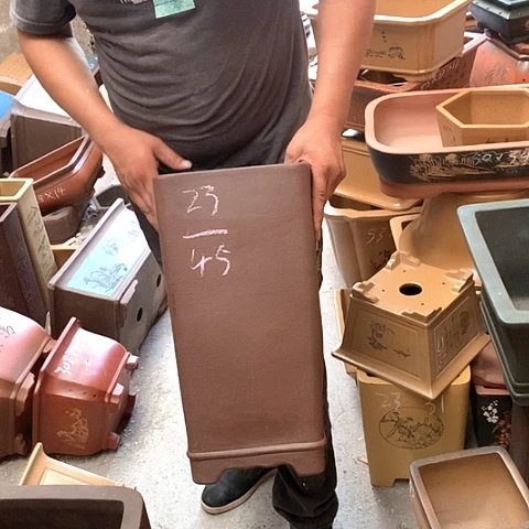 花盆紫砂手工艺品
