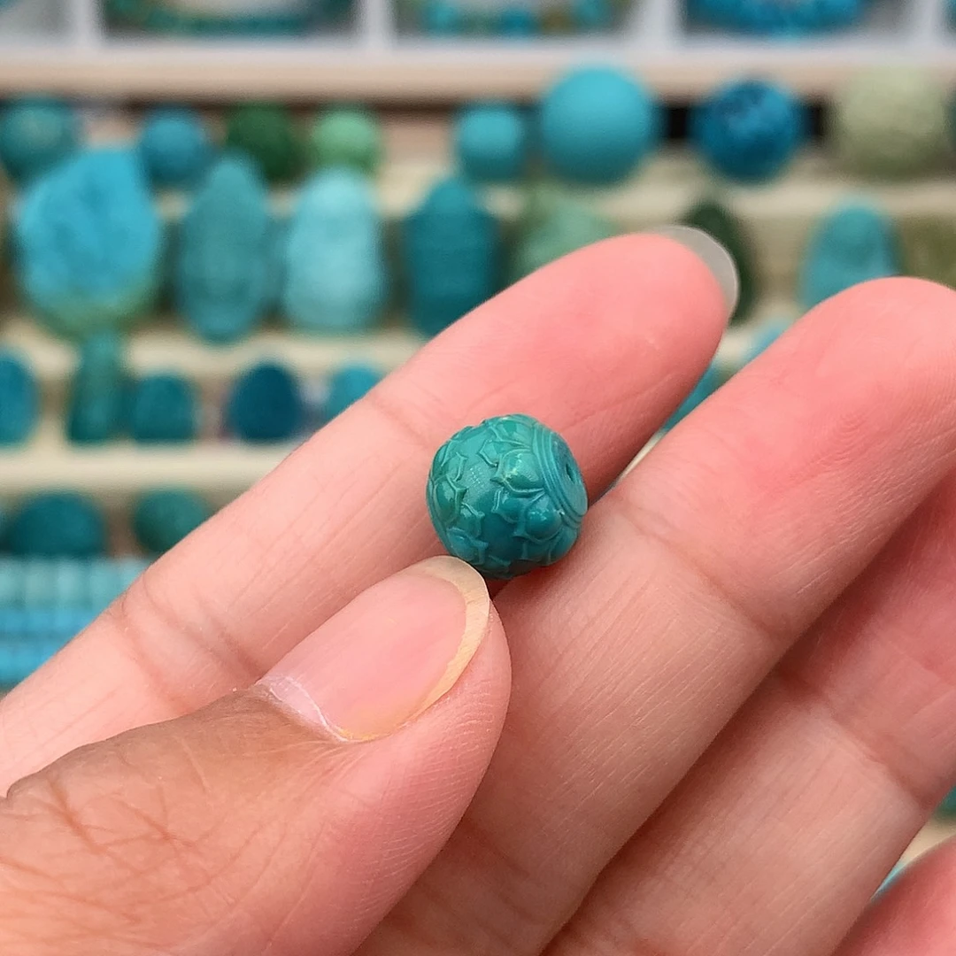 未镶嵌绿松石珠宝奇石9