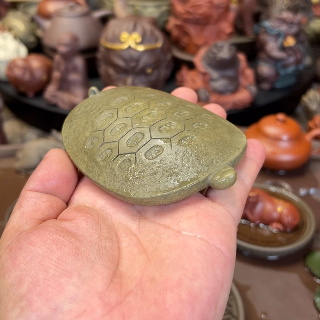 紫砂茶宠紫砂龟甲