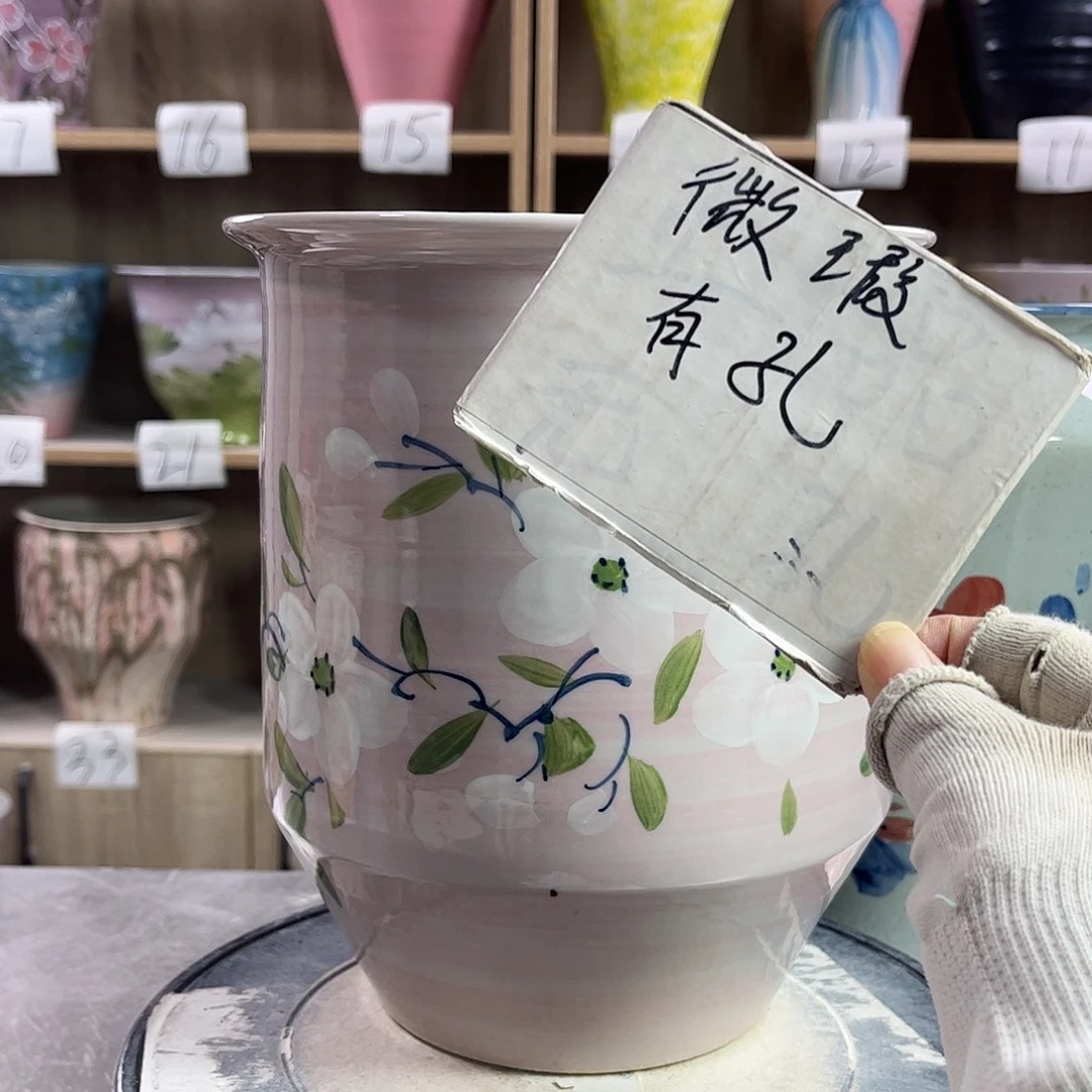 景德镇陶瓷花盆花盆