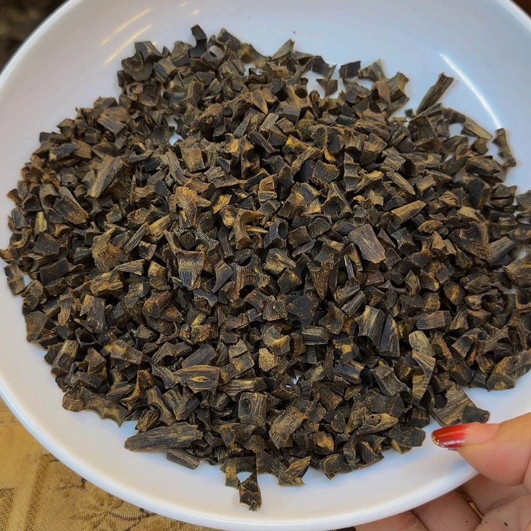 沉香沉香碎屑蓝香品种沉水米粒醇化料100g