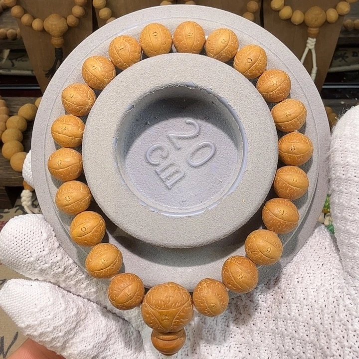 手串凤眼菩提矮圆大眼12mm