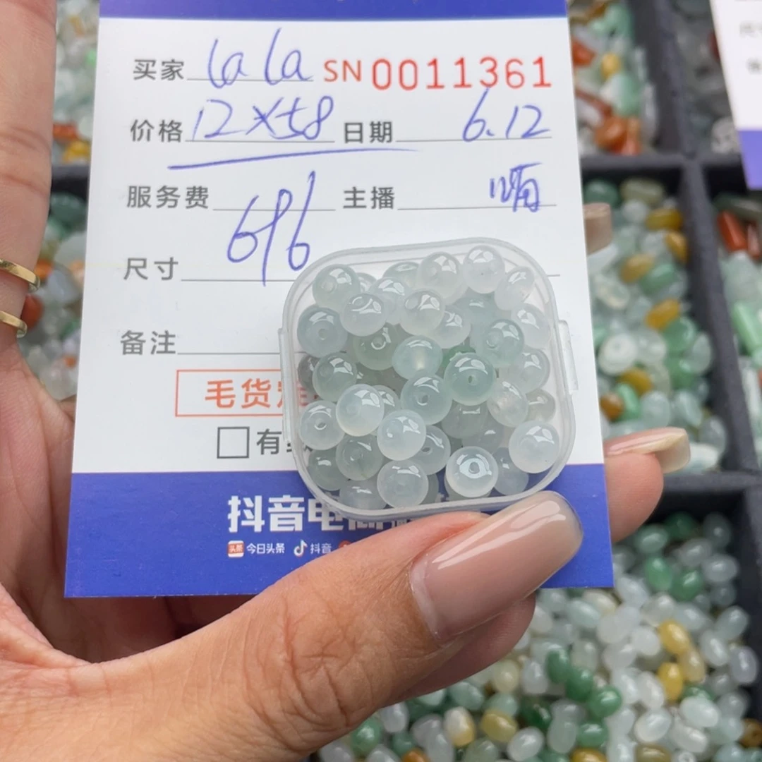 翡翠未镶嵌颈饰l***a00000011361