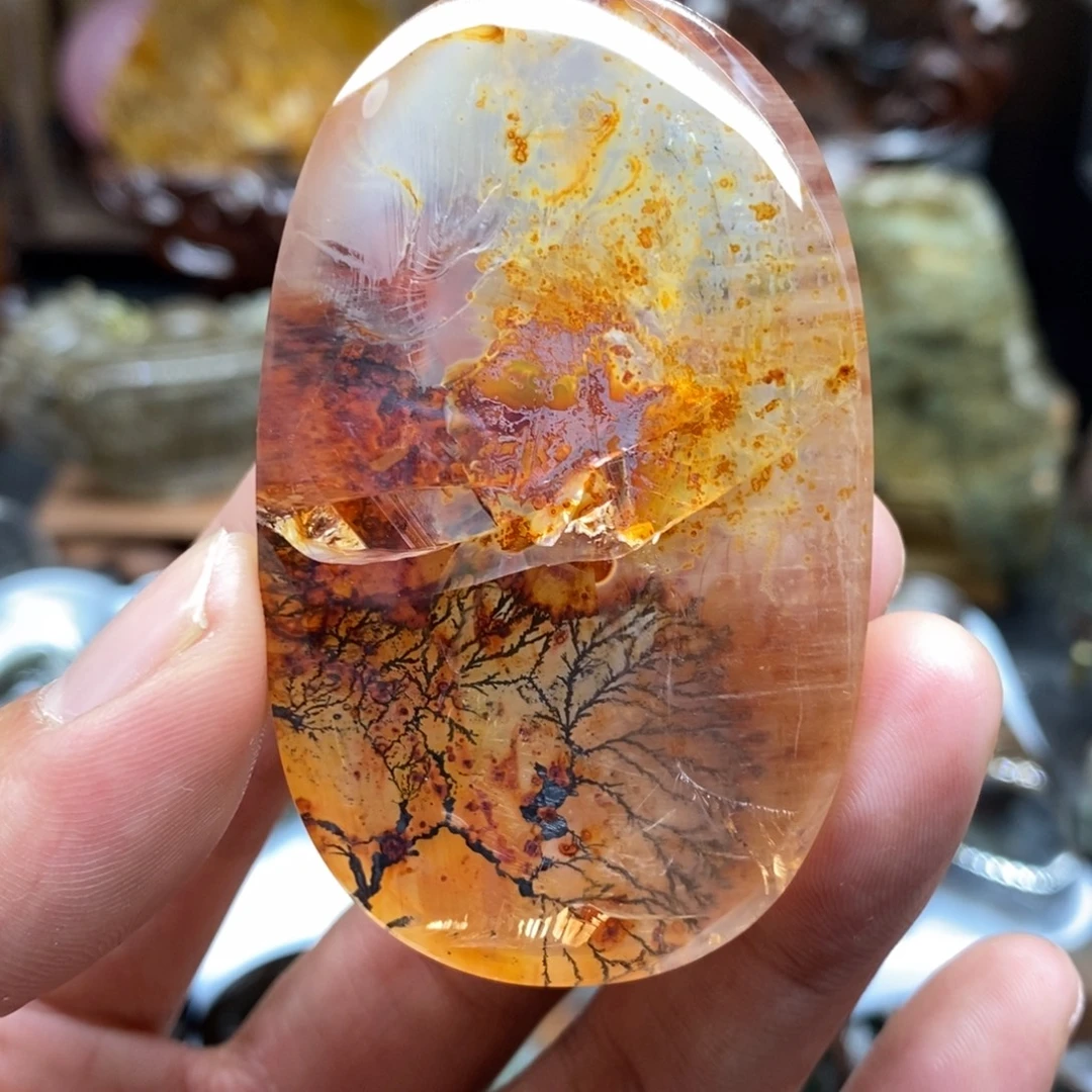 水晶未镶嵌吊坠(不含链)