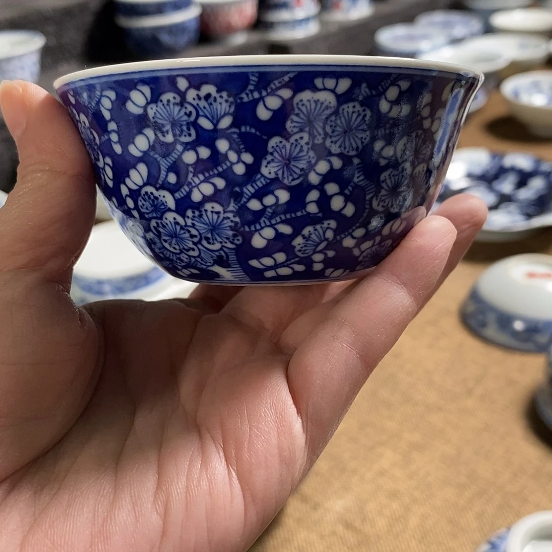 杯背*鬼景德高温还原陶瓷