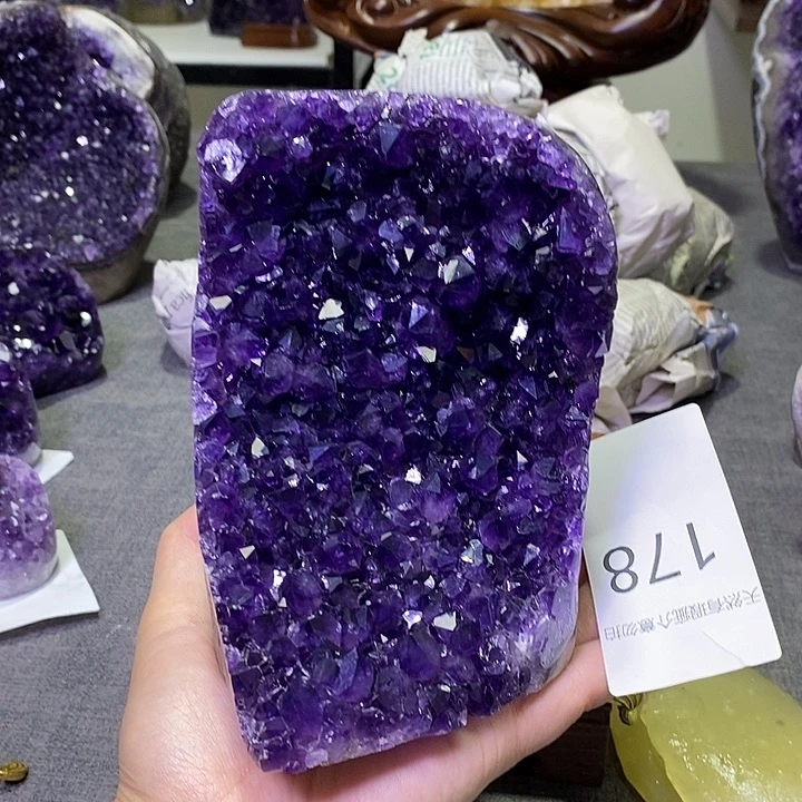 未镶嵌珠宝半成品紫晶