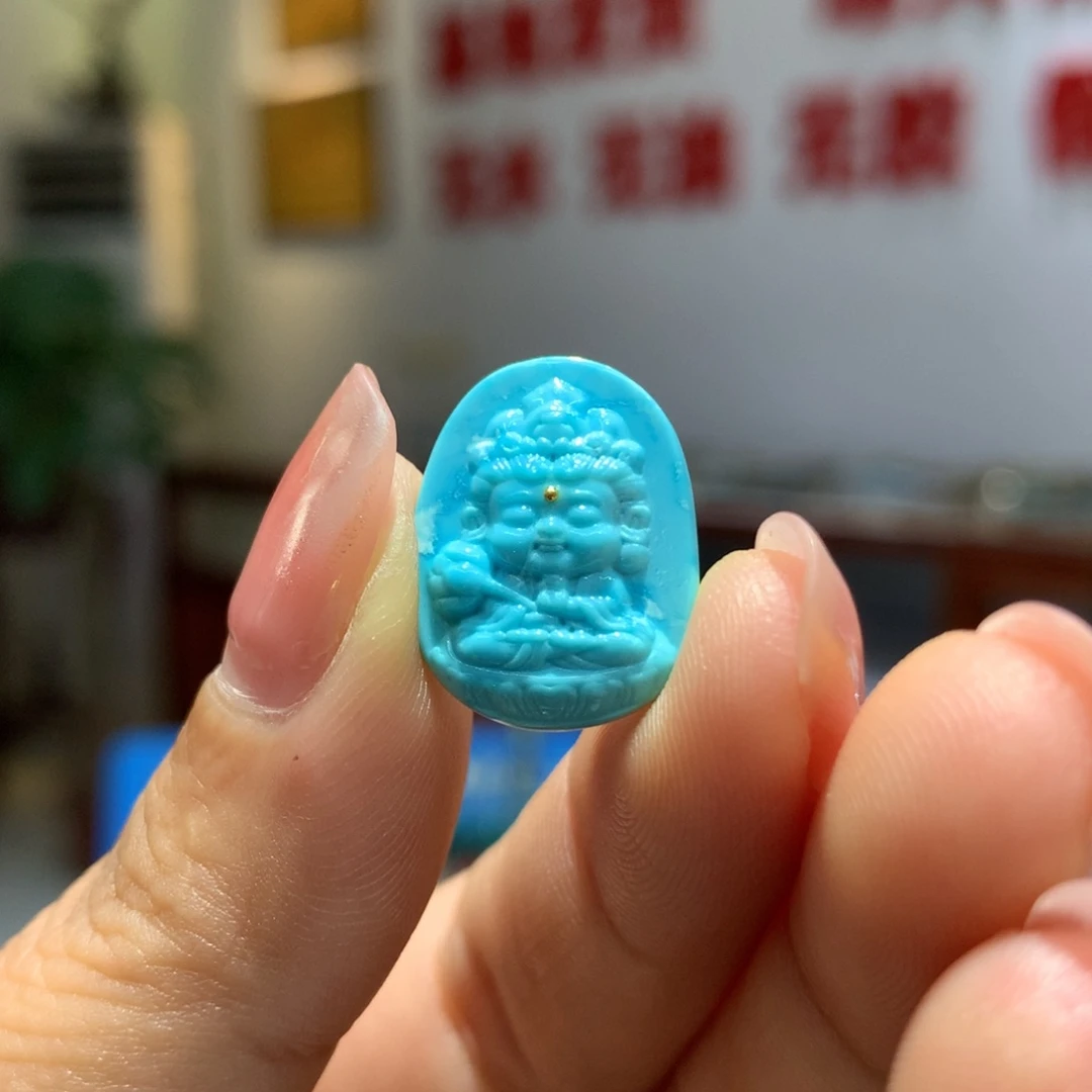 绿松石未镶嵌配饰